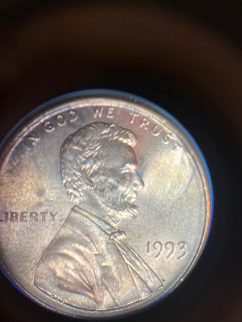 Lincoln-Memorial-Cent-1993--Hit-Before-Or-After-Minting-Process?